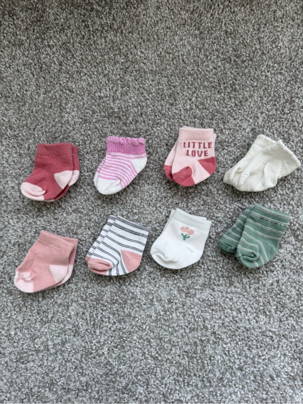 ✨Preemie Assortment of Girl Socks✨